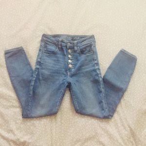 American Eagle Outfitters Medium Wash Jeans